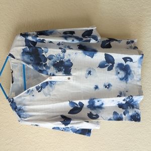 Floral summer shirt